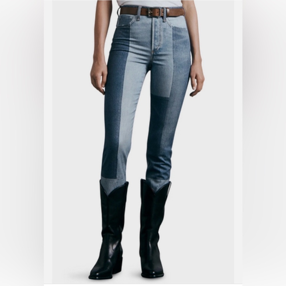 Rag & Bone Nina Stretch Miramar Cigarette Jeans Bryon - Picture 6 of 11